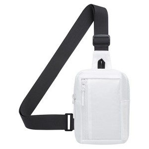 Unique Bargains Small Anti Theft Crossbody Sling Backpack Nylon Chest Bag Fanny Pack 1 Pc - 1 of 4