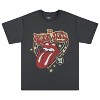 Rolling Stones Ladies Fashion Shirt - Ladies Classic Rolling Stones Clothing - Mick Jagger, Keith Richards, Charlie Watts Tee (Charcoal, Small) - 2 of 4