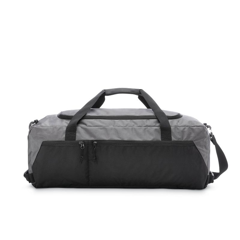 High Sierra 60L Essential Duffel Bag - Mercury/Black, 1 of 5