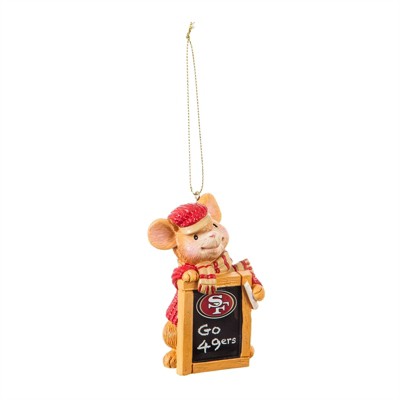 San Francisco 49ers, Holiday Mouse Ornament