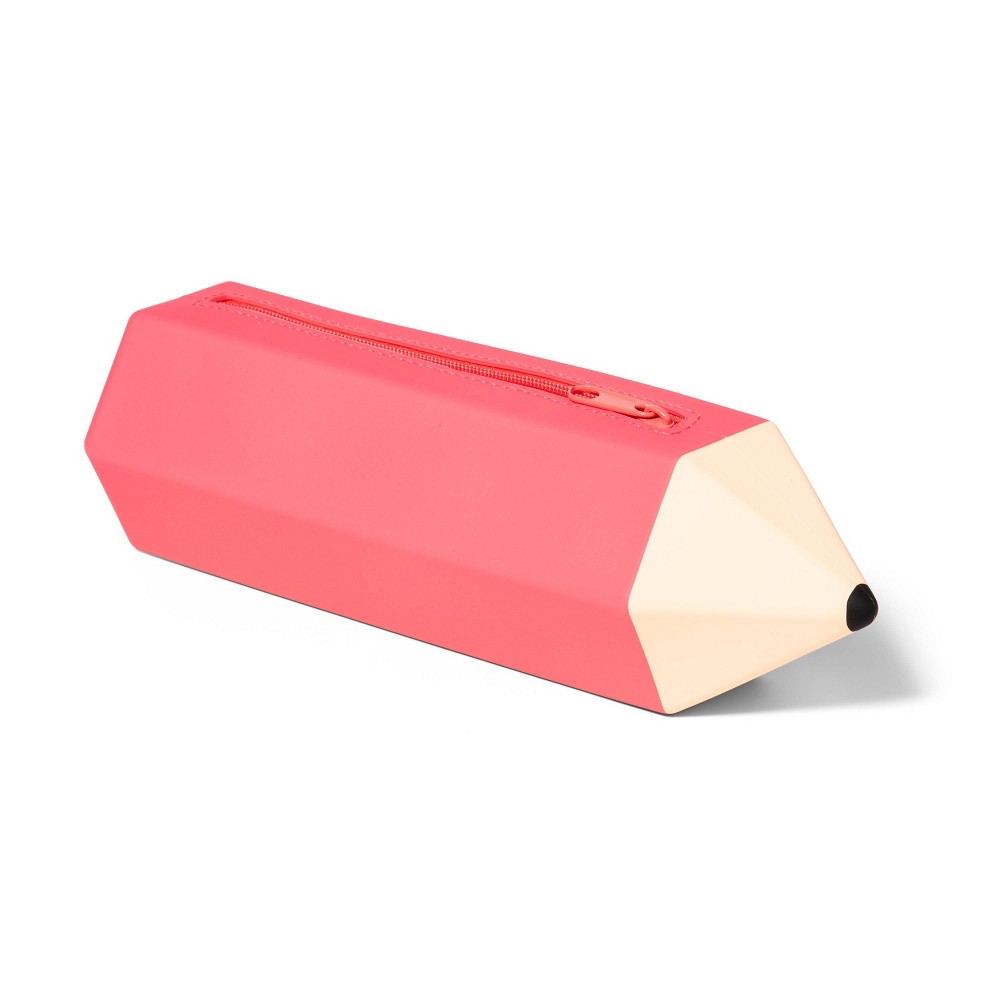 Jelly Pencil Shaped Pencil Pouch Pink - up & up™