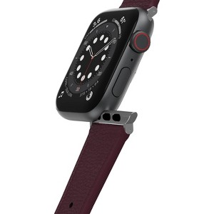 OtterBox Apple Watch Cactus Leather Band 44mm/45mm/46mm - Foxberry Pink: Wearable Accessory - 1 of 4