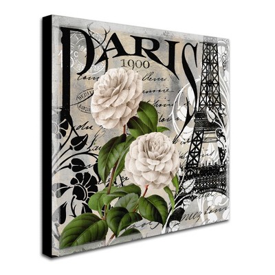 Trademark Fine Art - Color Bakery Paris Blanc II Matted Framed Art