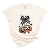 Coquette Pumpkin Cherries - Womens Garment Dyed Tee - 2 of 3