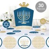 Big Dot of Happiness Happy Hanukkah - Chanukah Holiday Party Decor and Confetti - Terrific Table Centerpiece Kit - Set of 30 - 2 of 4