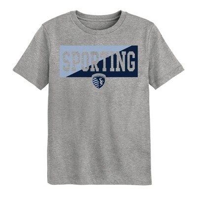 MLS Sporting Kansas City Boys' Gray Poly T-Shirt