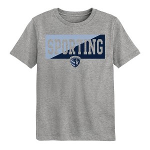 MLS Sporting Kansas City Boys' Gray Poly T-Shirt - 1 of 1