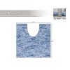 Cloud Comfort Microfiber Bathroom Rug, Non Slip Bath Mat Water Absorbent Soft Microfiber Shaggy Mat Machine Washable, Thick Plush Rugs for Shower - 3 of 4