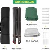 13x13 Pop Up Canopy Tent, Instant Portable Shelter for Outdoor Backyard Parties Heavy Duty Foldable Gazebo with Mosquito Netting with Carrying Bag - 4 of 4
