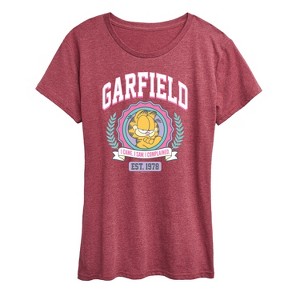 Women's - Garfield - Collegiate I Came I Saw I Complained Short Sleeve Graphic T-Shirt - 1 of 4
