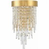 Crystorama Lighting Winfield 2 - Light Sconce in  Antique Gold - 2 of 4