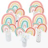 Big Dot of Happiness Hello Rainbow - Boho Baby Shower and Birthday Party Centerpiece Sticks - Table Toppers - Set of 15 - 2 of 4