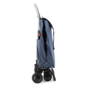 Rolser I-Max MF 4 Wheel Swivelling Foldable Shopping Trolley Denim - 1 of 4
