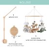 The Peanutshell Deluxe Wooden Crib Mobile Set with Arm, Music Box and Safari Serenity Baby Mobile, Multicolored - 2 of 4