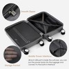 Whisen 3-Piece ABS Luggage Set with 20", 24", 28" USB Spinner Suitcases, Front-Opening Pocket, Hook, Cup Holder - 4 of 4