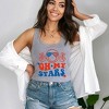 Simply Sage Market Women's Oh My Stars Smiley Face Racerback Tank - 2 of 4