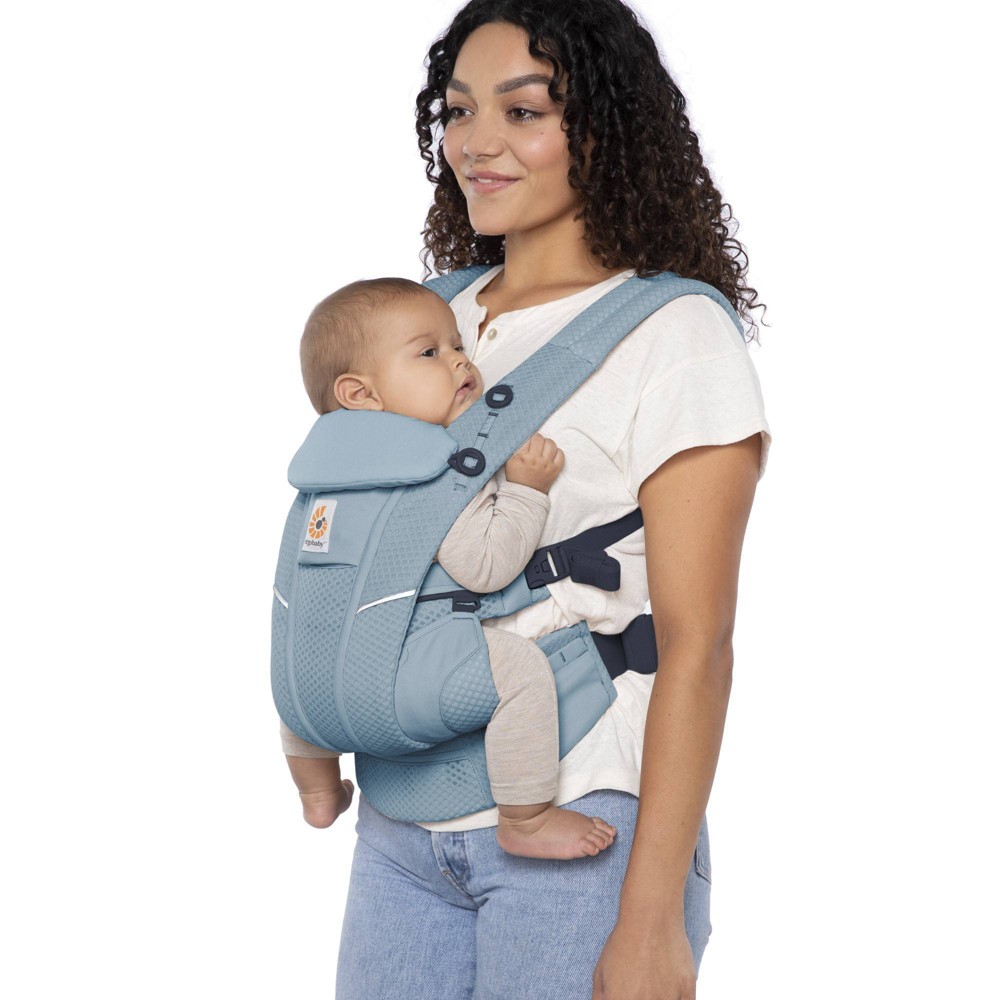 Photos - Baby Safety Products ERGObaby Omni Breeze All-Position Mesh Baby Carrier - Slate 