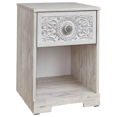 Paxberry Nightstand Whitewash - Signature Design by Ashley