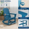 Folding Adirondack Rocking Chair With Footrest - 4 of 4