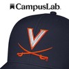 University Of Virginia Team Logo Cotton Twill Trucker Cap Navy OS - 4 of 4