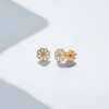 Daisies Tiny Stud Earrings - 3 of 4