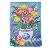 Butterflies and Tulips Suede Garden Flag - 2 of 4