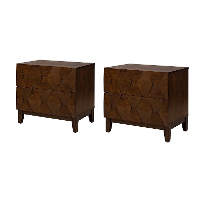 Paddy 2 - Drawer Nightstand Set of 2 | ARTFUL LIVING DESIGN