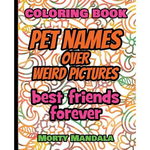 Download Coloring Book Pet Names Over Weird Pictures Draw Your Imagination By Morty Mandala Paperback Target