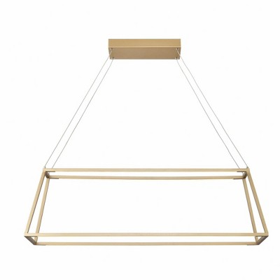 Elk Home Minimalist 1 - Light Chandelier in  Soft Gold