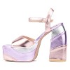 Fashion To Figure Women's Imogen Platform Heel Sandal - Wide Width - 3 of 4