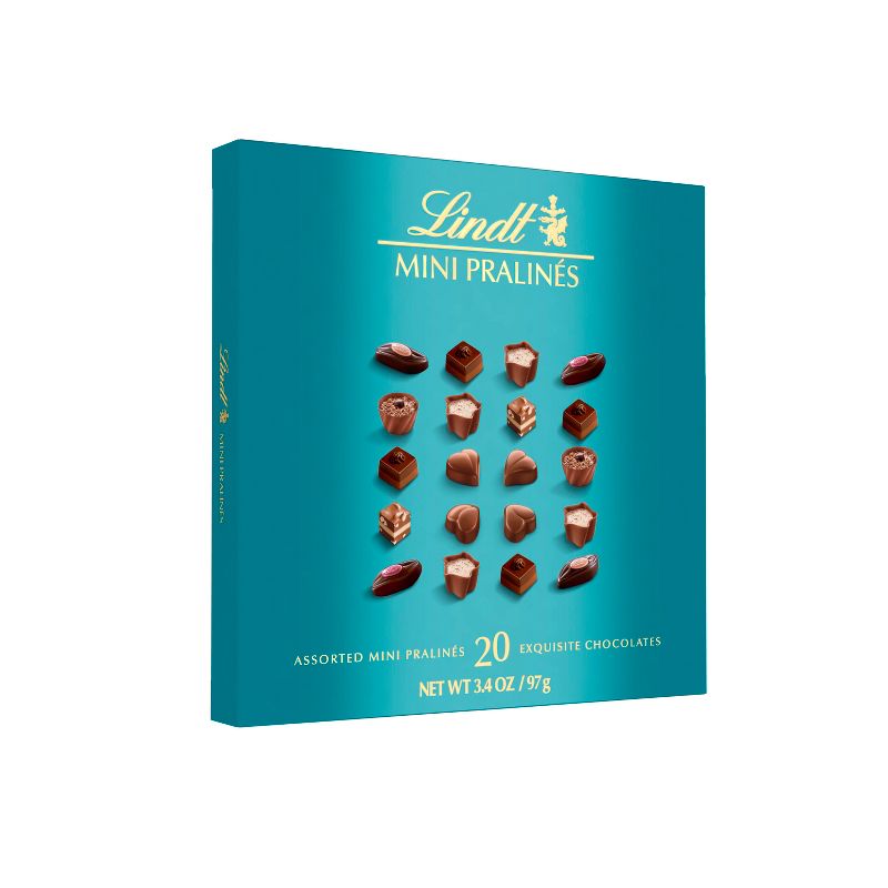 Lindt Mini Pralines Assorted Chocolate Candy Gift Box &#8211; 3.4 oz, 1 of 6