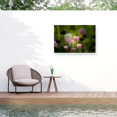 Trademark Fine Art - KONDOU Kazumasa  Tulips Matted Framed Art