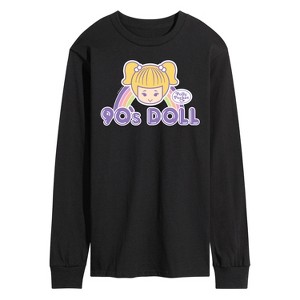 Men's - Polly Pocket - 90s Doll Long Sleeve Graphic T-Shirt - 1 of 3