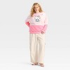 Women's Hello Kitty Colorblock Graphic Sweatshirt - Pink - 3 of 3