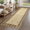 Washable Rugs for Living Room Modern Bordered Floor Mats with Non-Slip Backing - 4 of 4
