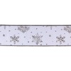 Metallic Snowflake Ribbon (Set of 2) - 3 of 3