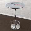 Corvette - Bar Table with Footrest by Trademark Gameroom - 3 of 4