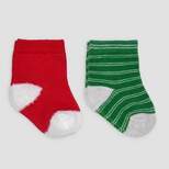 Carter's Just One You®️ 2pk Baby Crew N Christmas Socks