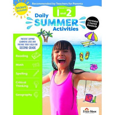 Daily Summer Activities - by  Evan-Moor Educational Publishers (Paperback)