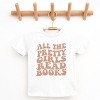 The Juniper Shop Pretty Girls Read Books Youth Short Sleeve Tee - 3 of 4