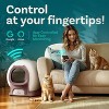 Petcove Self-Cleaning Cat Litter Box with Auto Safety Sensors, Smart APP Control, and Odor-Free Technology - Pink - 4 of 4