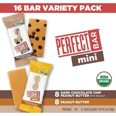 Perfect Bar Mini Variety Pack Bars - 14.1oz/16pk