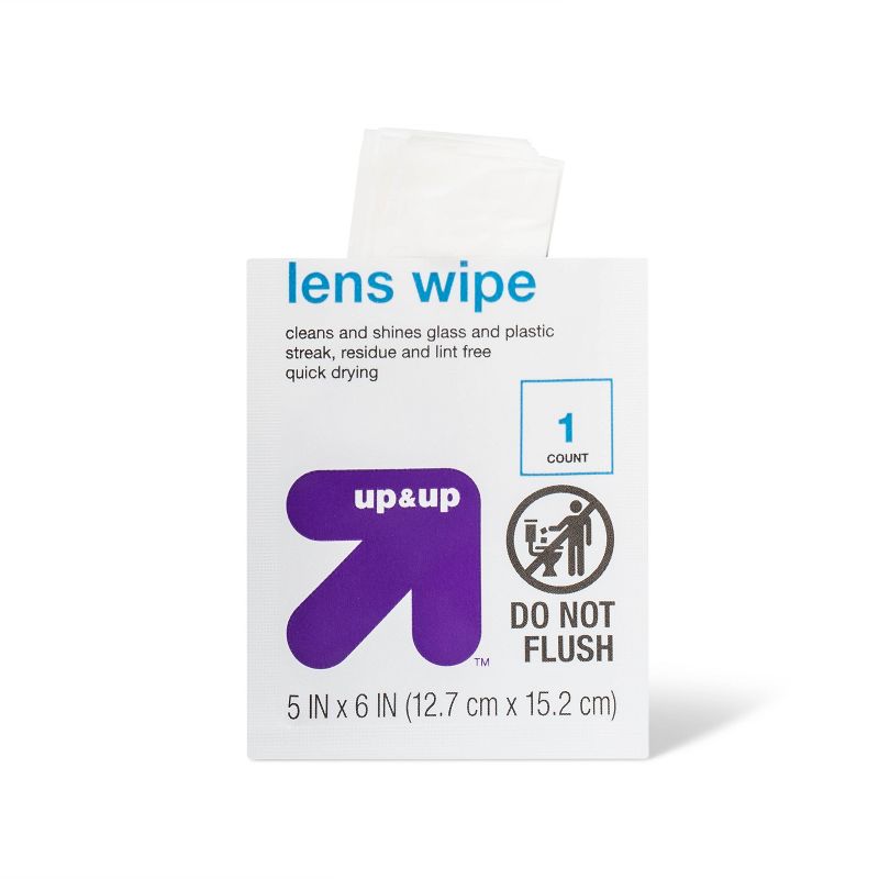 Pre-Moistened Lens Wipes - 60ct - up &#38; up&#8482;, 2 of 7