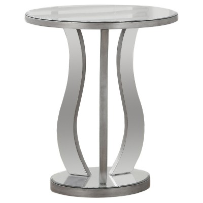 target round accent table