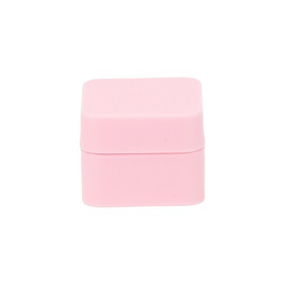 Unique Bargains Portable Square Double Layer Cream Box 1 Pc