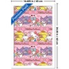 Trends International Hello Kitty and Friends: 25 Snack Time - Collage Framed Wall Poster Prints - 3 of 4