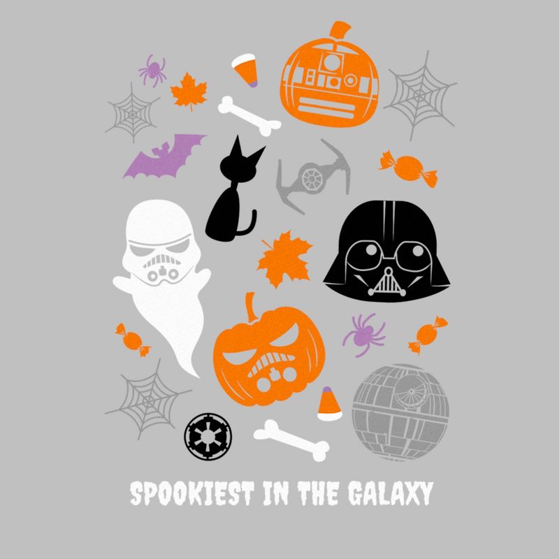Women's Star Wars Halloween Spookiest in Galaxy Collage T-Shirt, 2 of 5