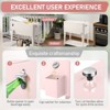 Karl Home 80 QT Pink Patio Cooler Cart - 3 of 4