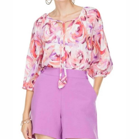 Women s Peasant Blouse Jade M Target