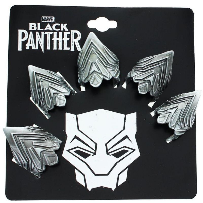 SalesOne International, LLC Marvel Black Panther Metal Adult Costume Claw Tips - 5-Pack, 3 of 4